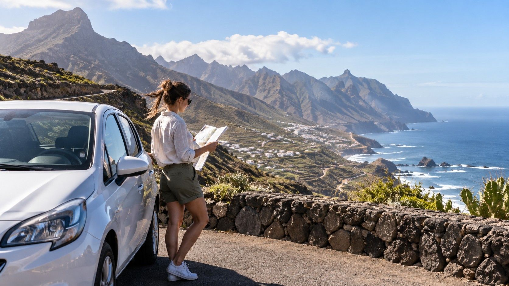 Car and bus options for travelling around Tenerife