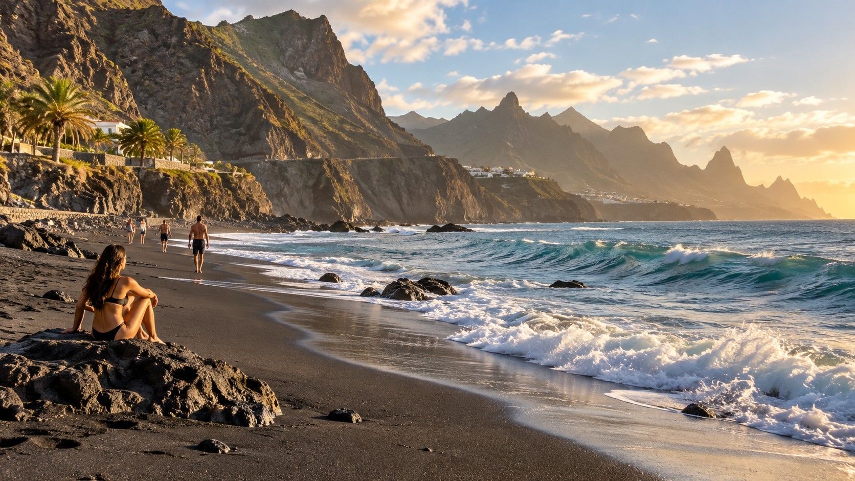 Tenerife black sand beaches